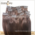 Cheap Indian 100% remy clip in human hair extensions